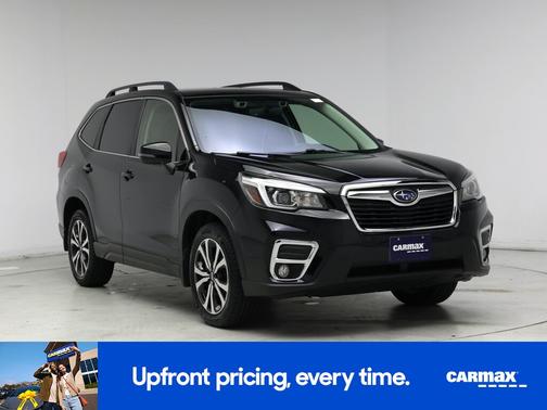 Black 2020 Subaru Forester Limited