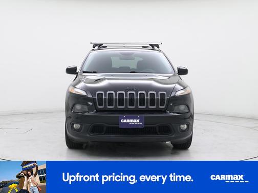 Black 2017 Jeep Cherokee Latitude