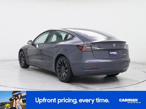 Gray 2023 Tesla Model 3 Performance