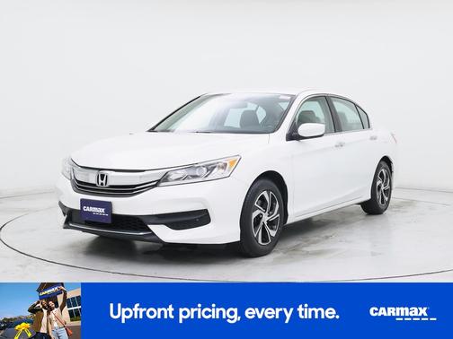 White 2016 Honda Accord LX