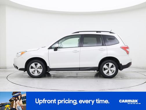 White 2015 Subaru Forester 2.5I Premium