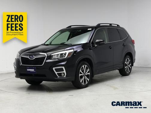 Black 2020 Subaru Forester Limited