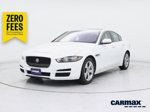 White 2017 Jaguar XE Premium