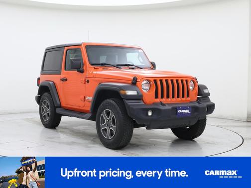Orange 2020 Jeep Wrangler Sport