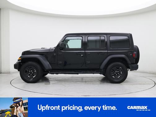 Black 2022 Jeep Wrangler Unlimited Sport