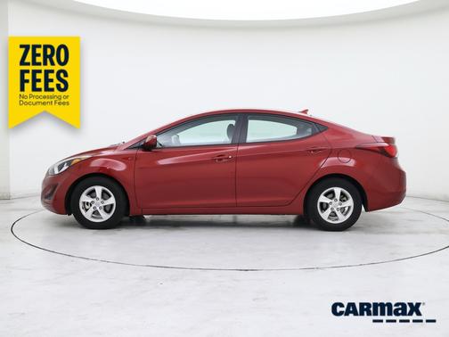 Red 2015 Hyundai ELANTRA SE