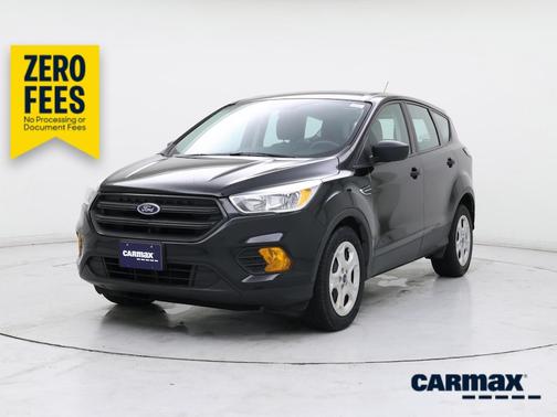 Black 2017 Ford Escape S