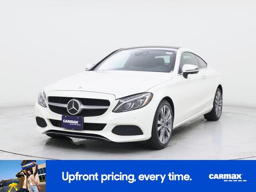 White 2018 Mercedes-Benz C-Class