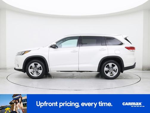 White 2019 Toyota Highlander Limited