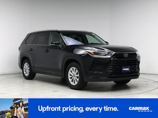 Black 2025 Toyota Grand Highlander XLE