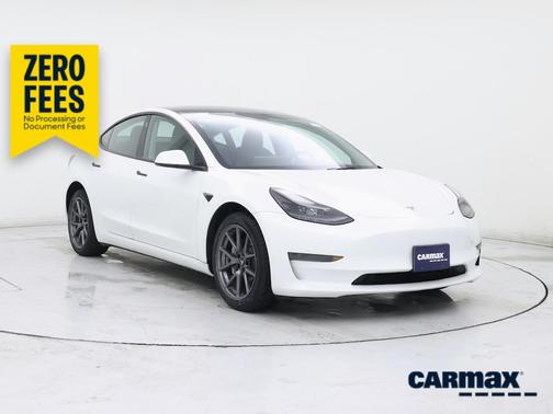 White 2023 Tesla Model 3