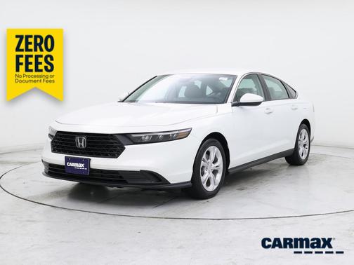 White 2023 Honda Accord LX