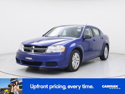 Blue 2014 Dodge Avenger SE