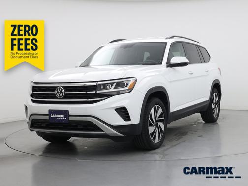 White 2021 Volkswagen Atlas SE w/Tech