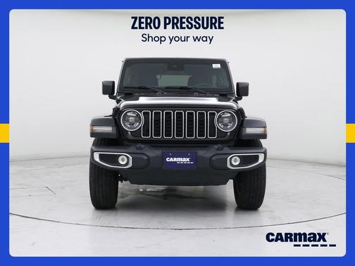 Black 2025 Jeep Wrangler Sahara