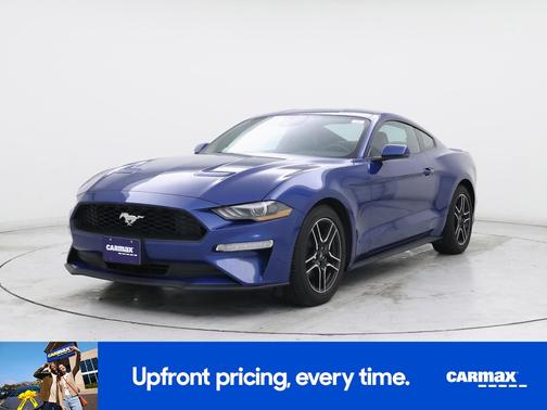 Blue 2022 Ford Mustang Ecoboost Premium