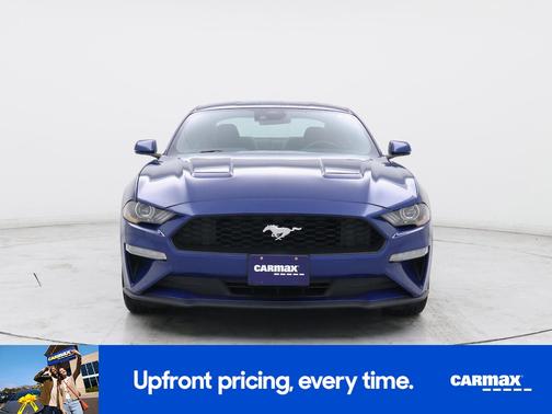 Blue 2022 Ford Mustang Ecoboost Premium