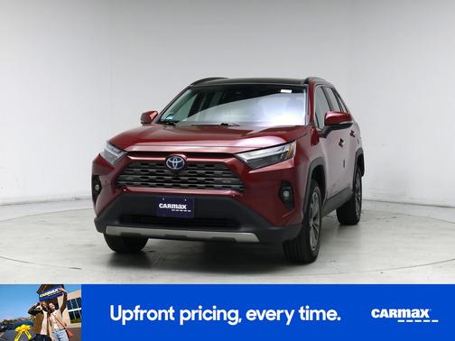 Red 2022 Toyota RAV4 Hybrid Limited