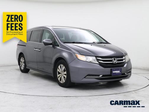 Gray 2015 Honda Odyssey EX-L