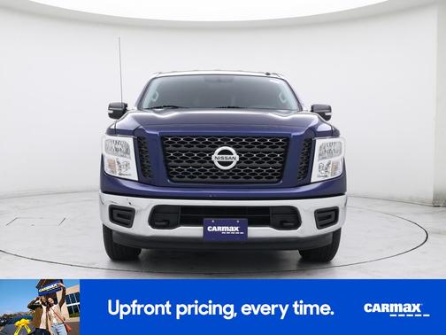 Blue 2019 Nissan Titan SV