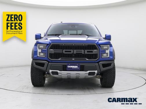 Blue 2018 Ford F-150 SVT Raptor