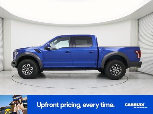 Blue 2018 Ford F-150 SVT Raptor