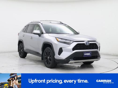 Gray 2023 Toyota RAV4 Hybrid SE