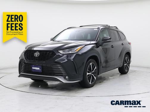Black 2021 Toyota Highlander XSE