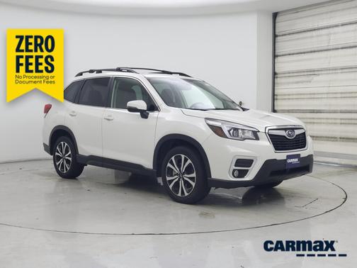 White 2020 Subaru Forester Limited