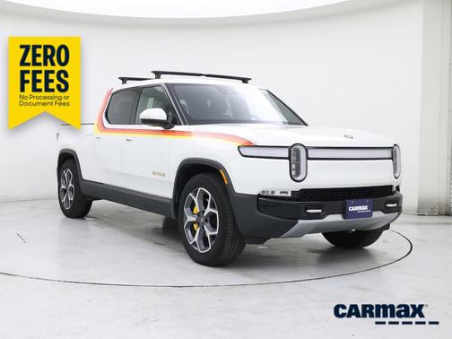 White 2023 Rivian R1T Adventure Quad-Motor Large