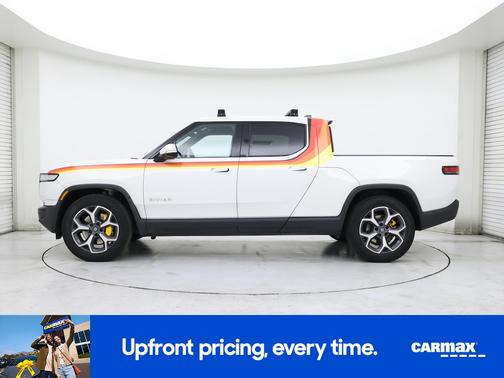 White 2023 Rivian R1T Adventure Quad-Motor Large