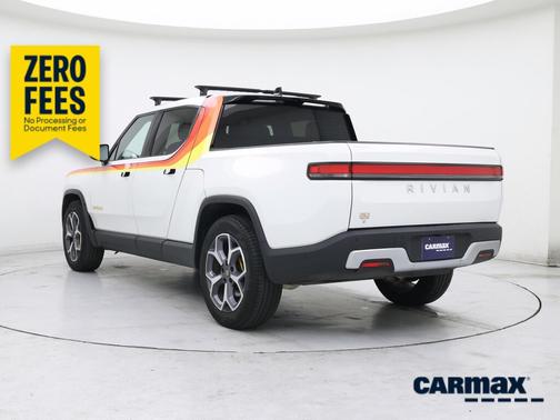 White 2023 Rivian R1T Adventure Quad-Motor Large