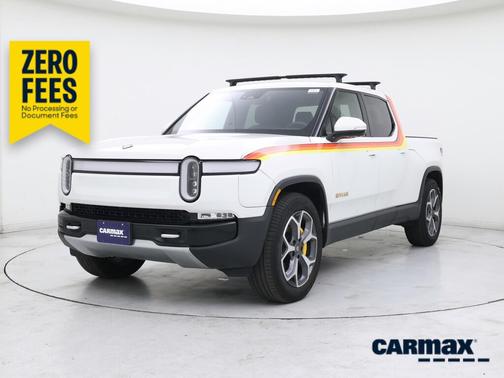 White 2023 Rivian R1T Adventure Quad-Motor Large
