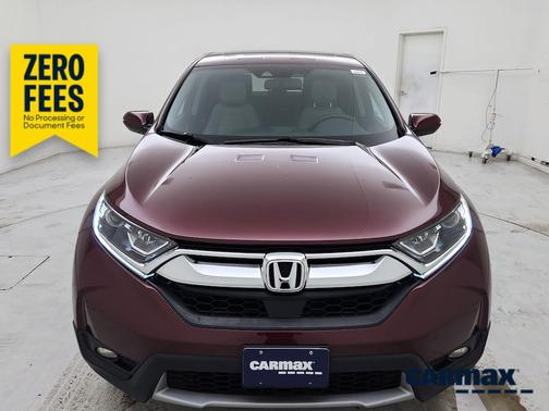 Burgundy 2018 Honda CR-V EX-L