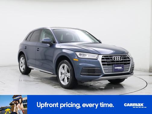 Blue 2018 Audi Q5 Premium