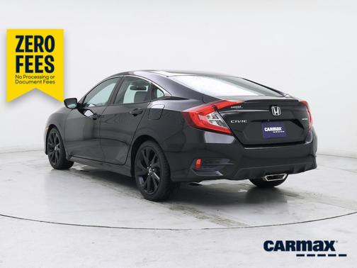 Black 2019 Honda Civic Sport