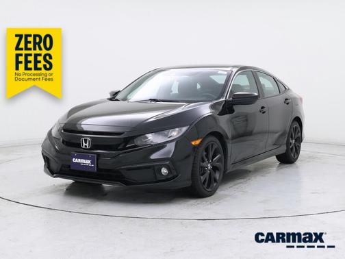 Black 2019 Honda Civic Sport