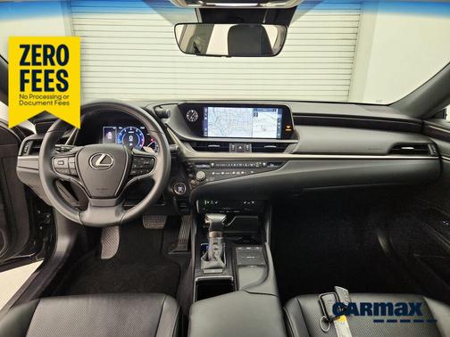 Black 2021 Lexus ES 350 Luxury