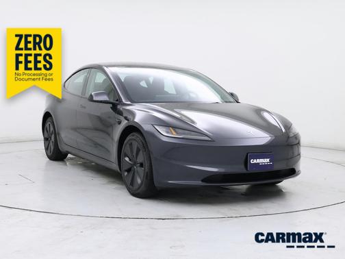 Gray 2025 Tesla Model 3 Long Range