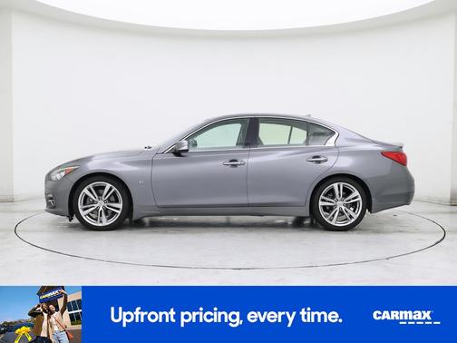 Gray 2015 INFINITI Q50 Premium