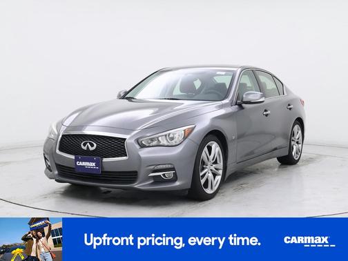 Gray 2015 INFINITI Q50 Premium
