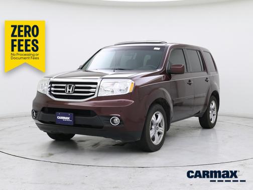 Burgundy 2014 Honda Pilot EX-L