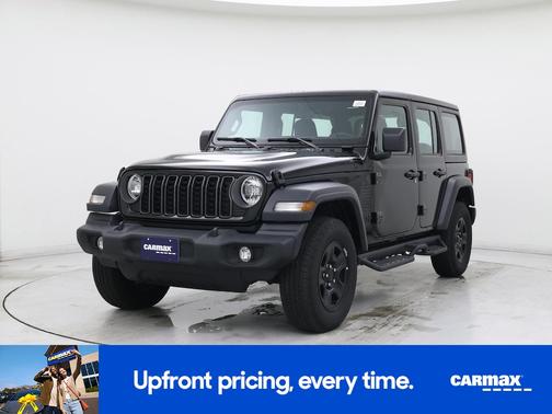 Black 2024 Jeep Wrangler Sport