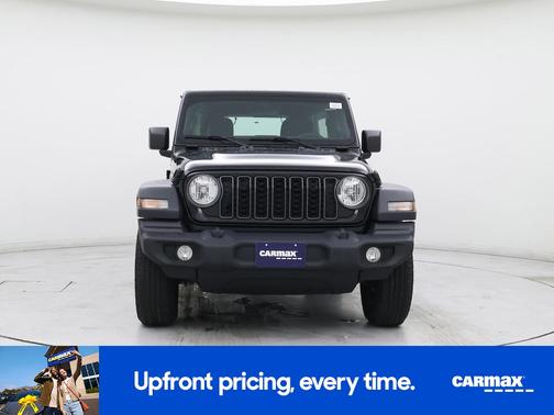 Black 2024 Jeep Wrangler Sport