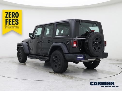 Black 2024 Jeep Wrangler Sport