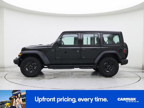 Black 2024 Jeep Wrangler Sport