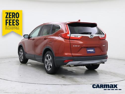 Red 2017 Honda CR-V EX