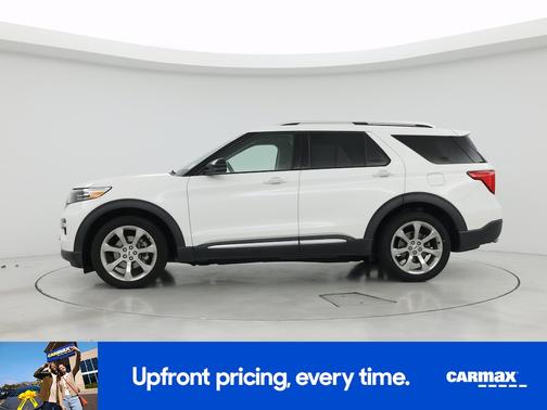 White 2020 Ford Explorer Platinum