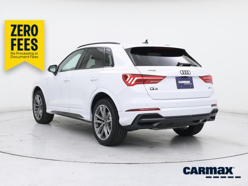 White 2021 Audi Q3 S-Line Premium Plus