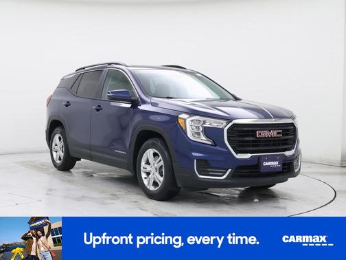 Blue 2022 GMC Terrain SLE
